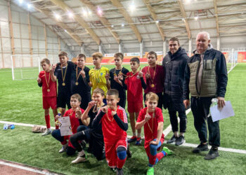 Marijampolės mokyklų futbolo varžybose išrinkti stipriausi jaunieji futbolininkai