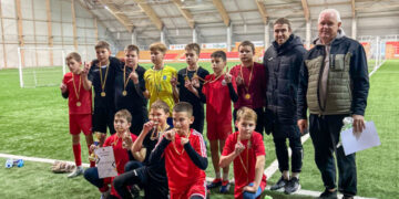 Marijampolės mokyklų futbolo varžybose išrinkti stipriausi jaunieji futbolininkai