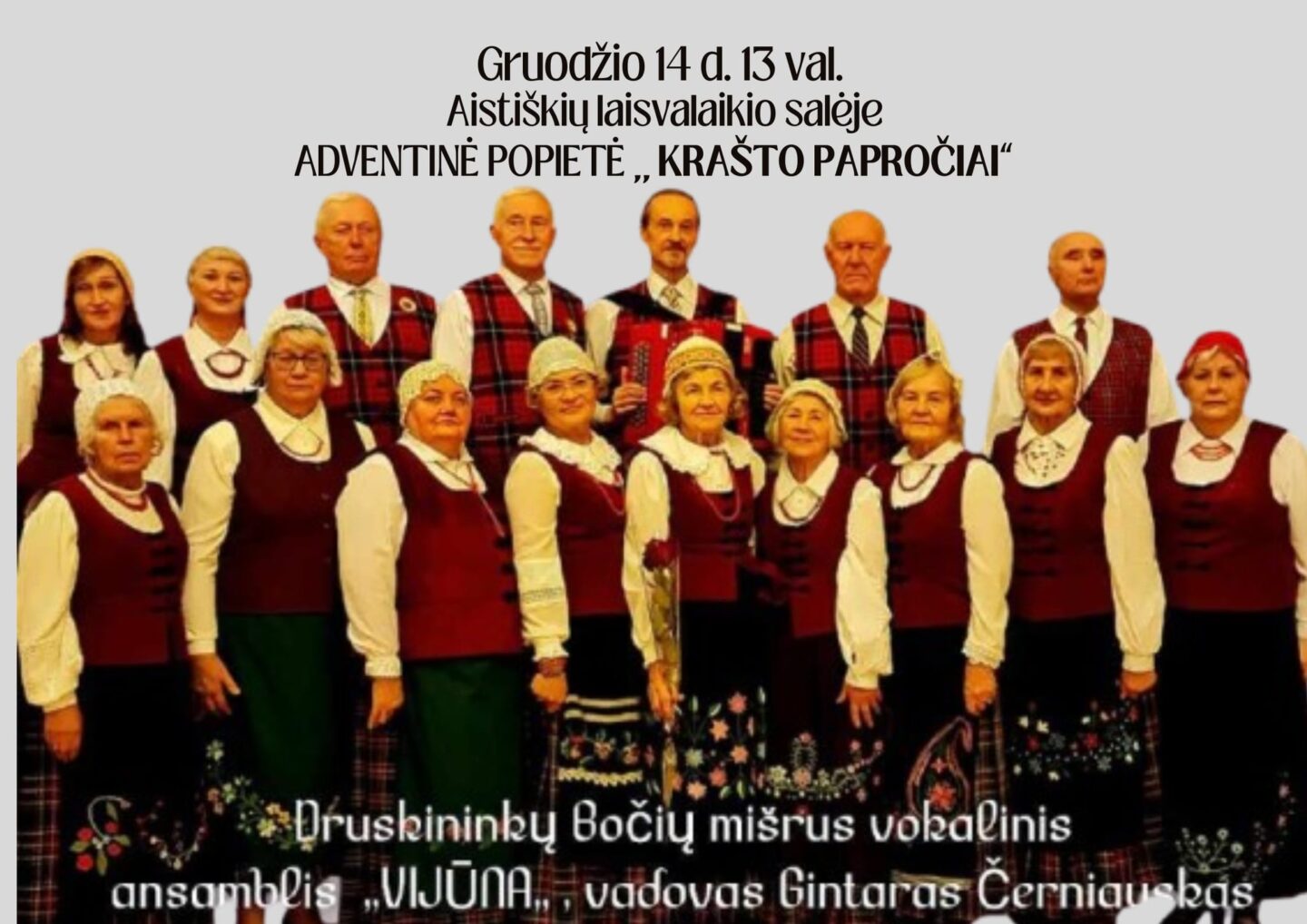 Adventinė popietė Aistiškiuose