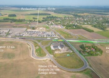 Marijampolėje netoli „Via Baltica“ automagistralės - vieta komercinei veiklai