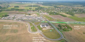 Marijampolėje netoli „Via Baltica“ automagistralės - vieta komercinei veiklai