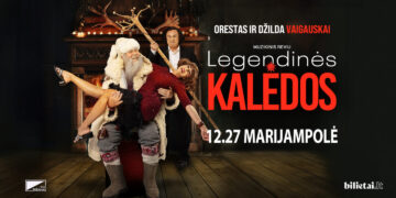 LEGENDINĖS KALĖDOS su legendiniais Orestu ir Džilda Vaigauskais