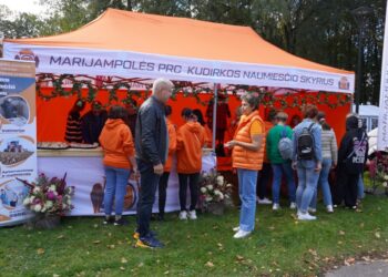 Marijampolės PRC Kudirkos Naumiesčio skyriaus kolektyvas aktyviai dalyvauja visuomeninėje veikloje