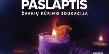 Žvakių kūrimo edukacija „LIEPSNOS PASLAPTIS“