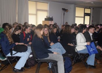 Vilkaviškio moksleiviai valgymo sutrikimų temą nagrinėjo padedami spektaklio