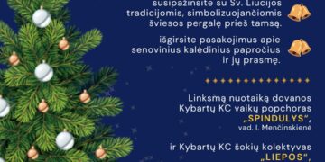 Kalėdinis ėjimas ir eglutės įžiebimas Virbalyje
