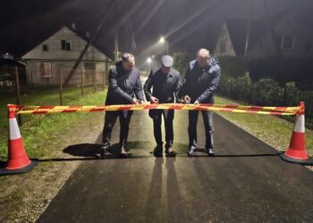 Kudirkos Naumiesčio gyevntojai džiaugiasi sutvarkyta Viilties gatve