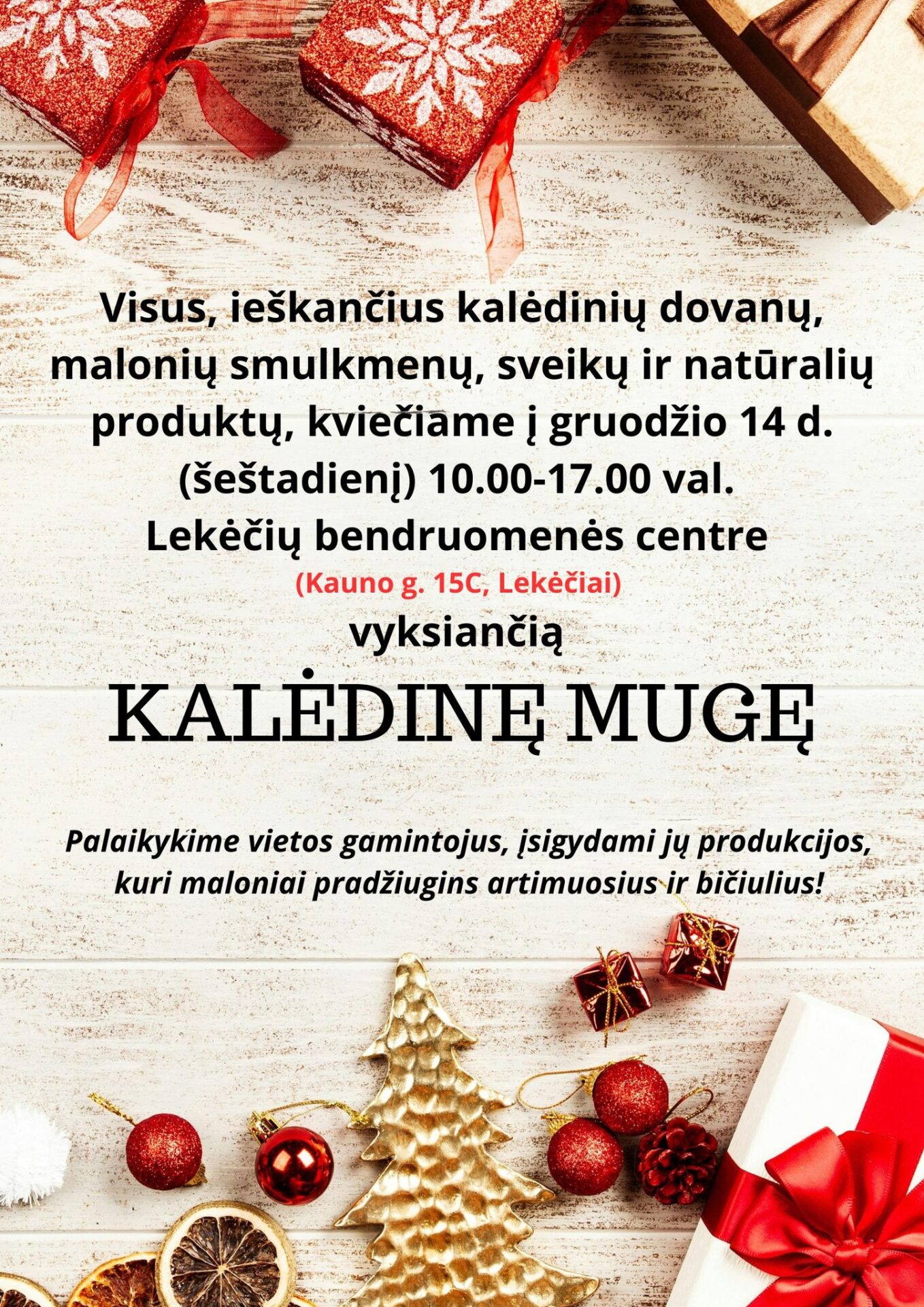 Kalėdinė mugė