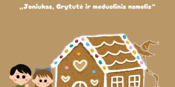 Kalėdinės dirbtuvėlės vaikams „Joniukas, Grytutė ir meduolinis namelis“