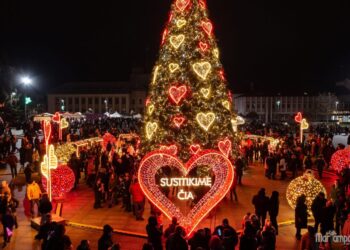 Marijampolės eglutė pelnė visos Lietuvos pripažinimą