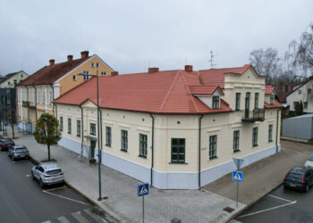 Baigtas Marijampolės krašto ir Prezidento Kazio Griniaus muziejus išorės atnaujinimas