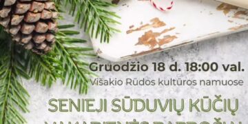 Advento vakaras „Senieji Sūduvių Kūčių papročiai“