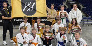 Kazlų Rūdos karate kyokushin mokyklos „Shodan“ auklėtinių pergalės viename didžiausių Europos karate kyokushin turnyrų „Ippon Cup 2024“