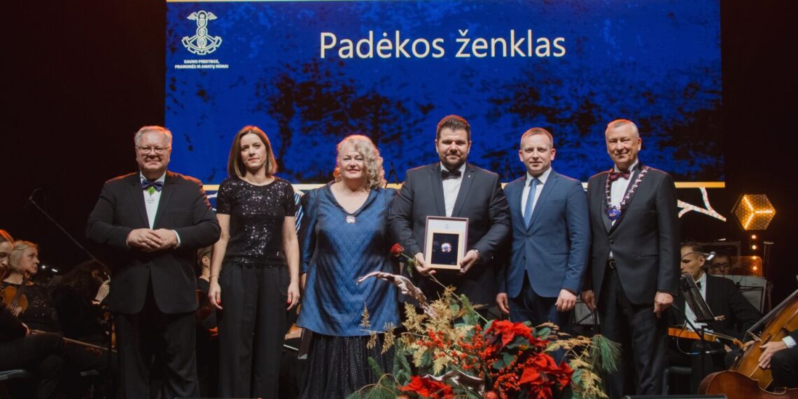 Gražvydas Juodišius apdovanotas „Padėkos ženklo“ apdovanojimu