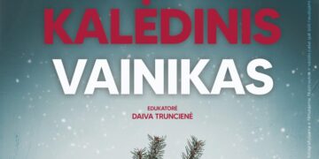 Kalėdinė edukacija „Kalėdinis vainikas“
