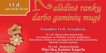 Kalėdinė rankų darbo gaminių mugė
