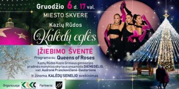 Kazlų Rūdos Kalėdų eglės įžiebimo šventė