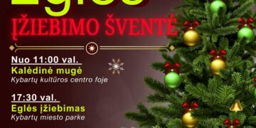 Kybartų miesto eglės įžiebimo šventė