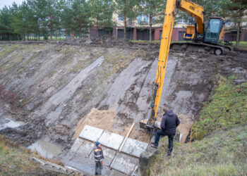 Melioracijos darbai Marijampolėje