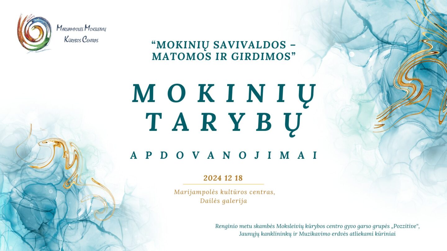 Mokinių tarybų apdovanojimai