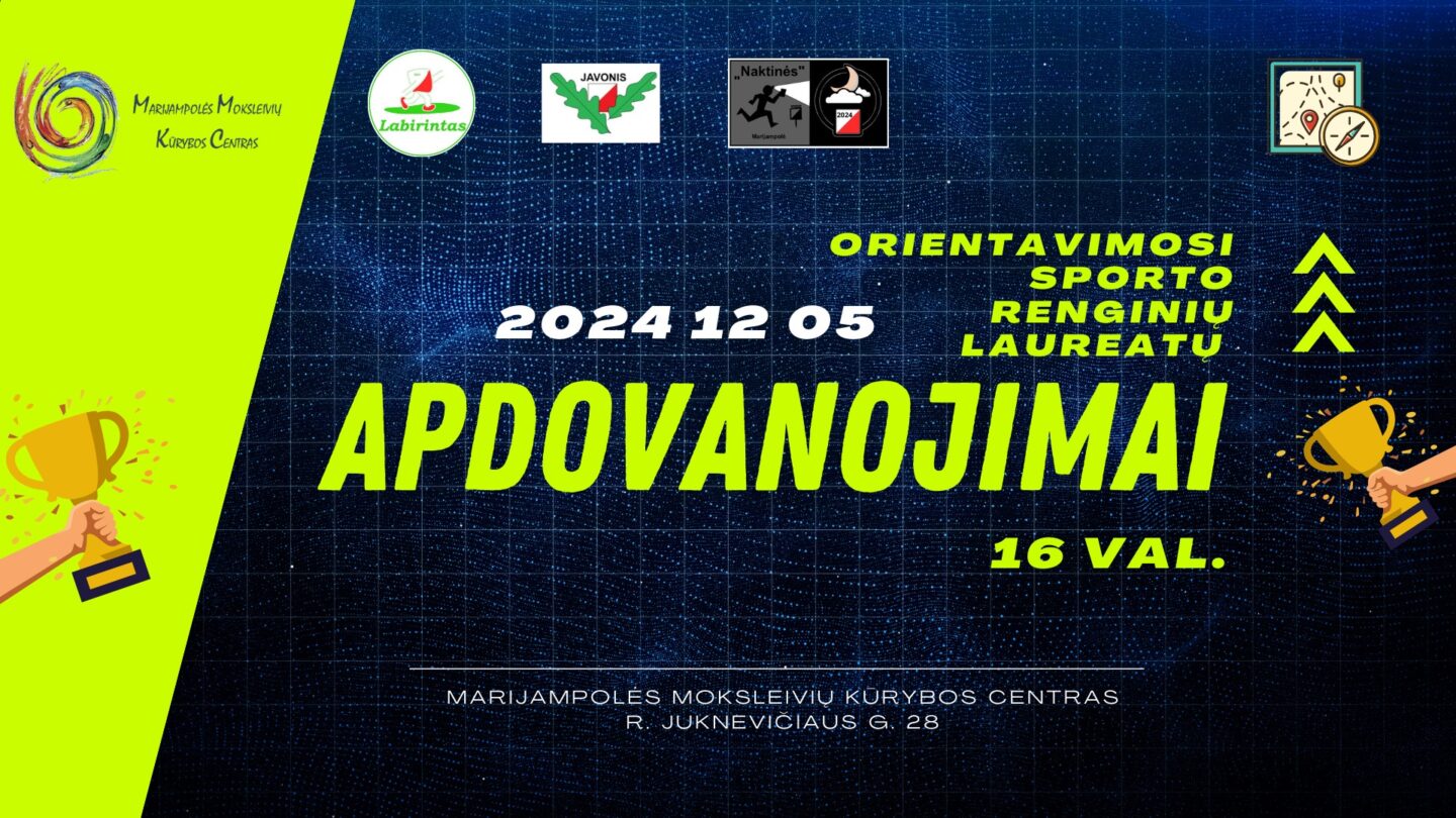 Orientavimosi sporto renginių laureatų apdovanojimai