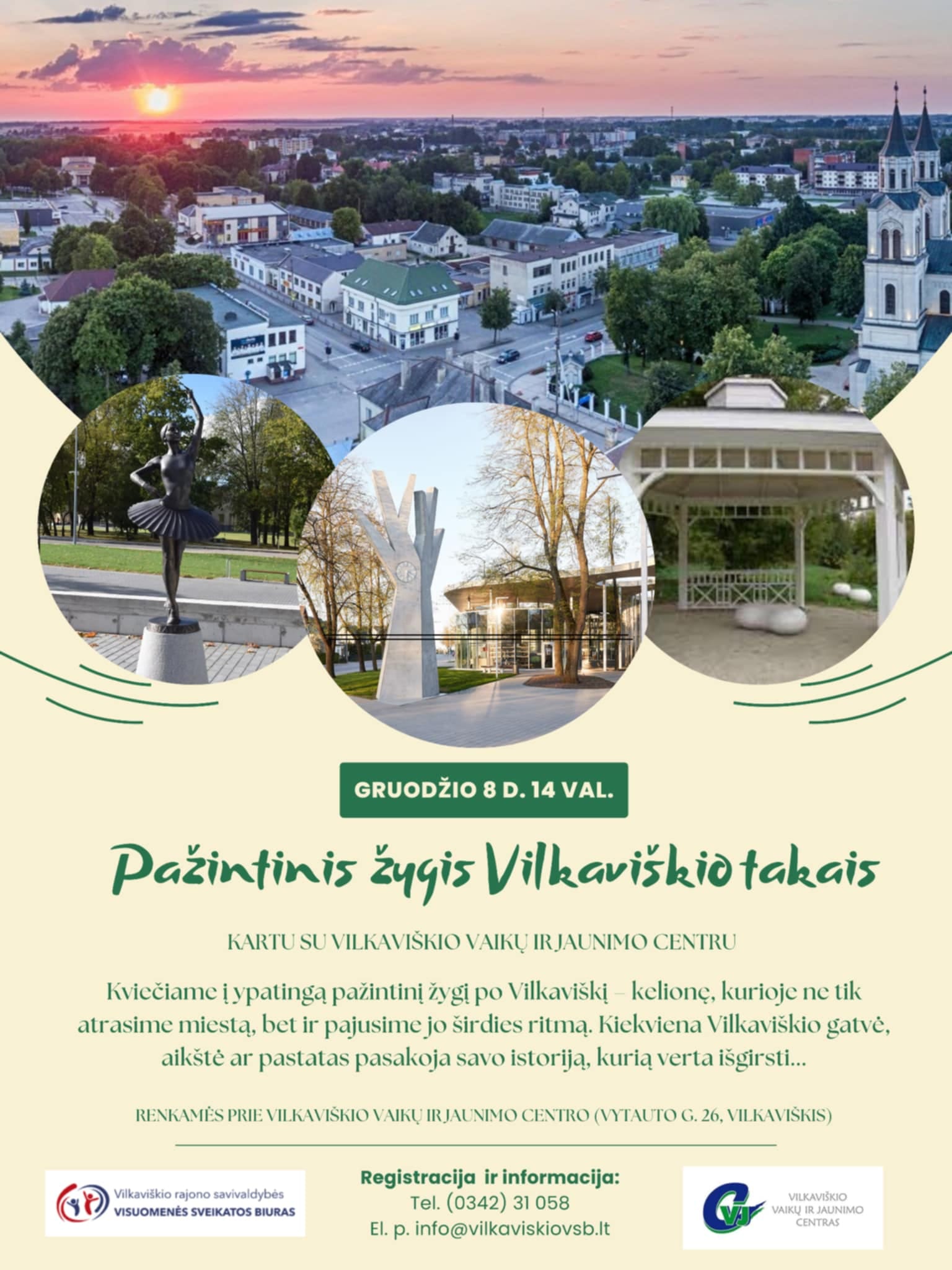 Pažintinis žygis Vilkaviškio takais