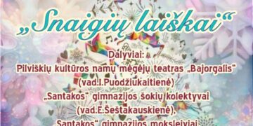 Kalėdinis renginys-spektaklis „Snaigių laiškai“