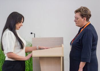 Vicemeru tapusį Ričardą Bagdanavičių Savivaldybės taryboje pakeitė Agnė Pavelčikienė