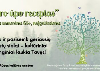 Kazlų Rūdoje bus išdalinta net 300 ,,Gero ūpo receptų“