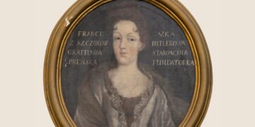 Nuotraukoje – grafienės Pranciškos Butlerienės portreto nuotrauka