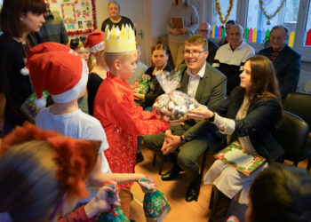 Degučių vaikų dienos centre surengta Kalėdinė šventė