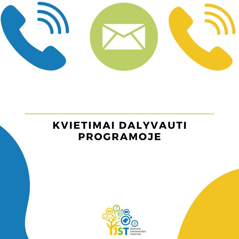 Programos „Jaunimo savanoriška tarnyba“ pristatymas