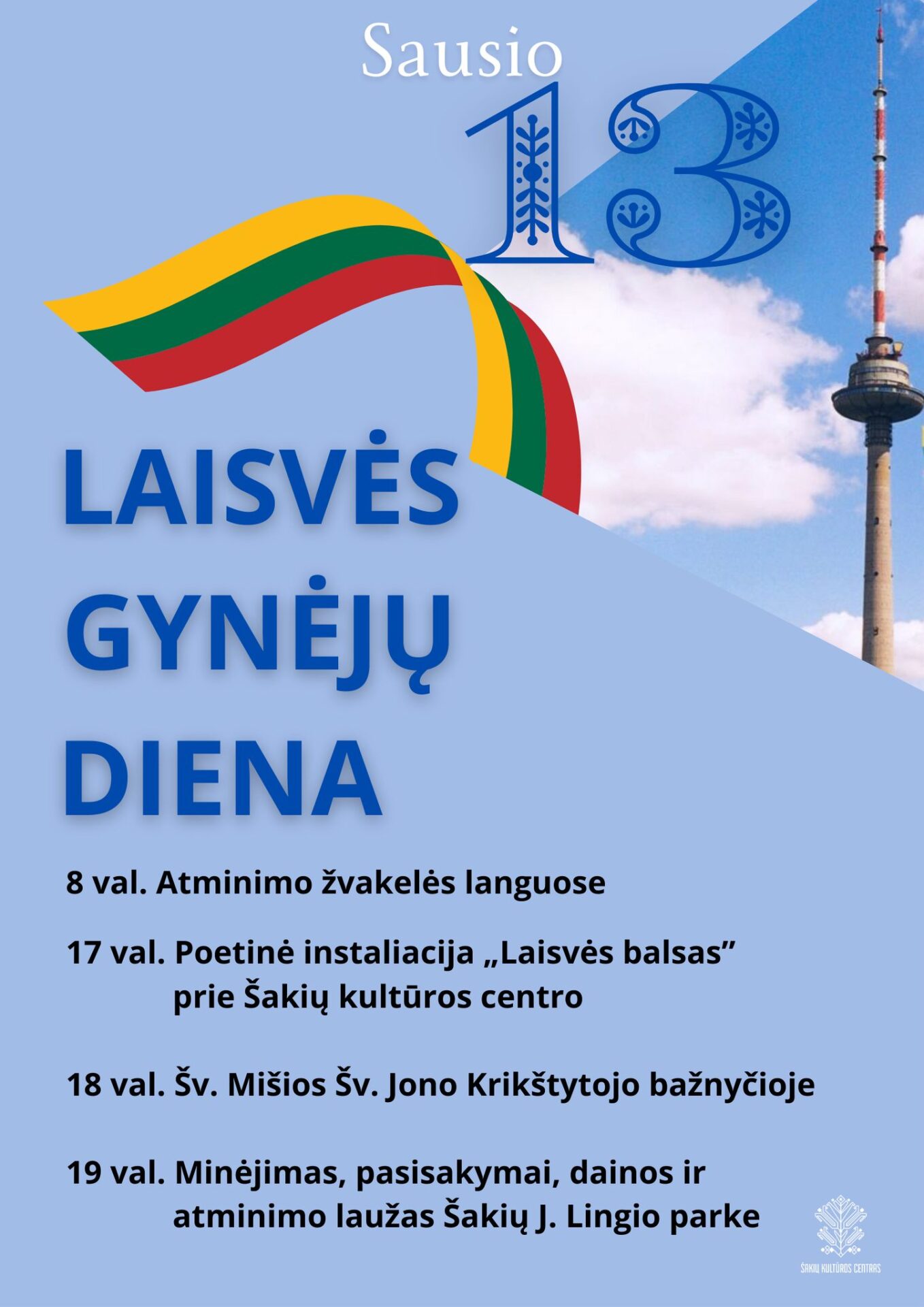 LAISVĖS GYNĖJŲ DIENA Šakiuose