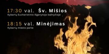 Laisvės gynėjų dienos minėjimas Kybartuose