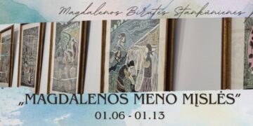Magdalenos Birutės Stankūnienės paroda „Magdalenos meno mįslės“