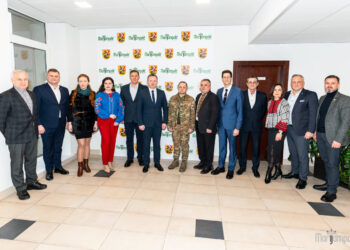 Marijampolės savivaldybėje lankėsi ukrainiečiai iš Šeptyckio savivaldybės