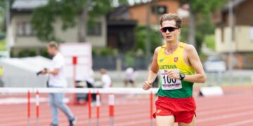 Marijampolės sporto centro auklėtinis pagerino 20 metų gyvavusį Lietuvos rekordą