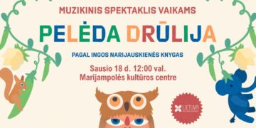 Muzikinis spektaklis vaikams „Pelėda Drūlija“