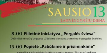 Sausio 13-osios minėjimas Kalvarijoje