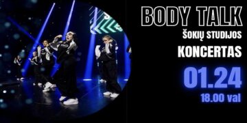 Šokių studijos „BODY TALK“ koncertas