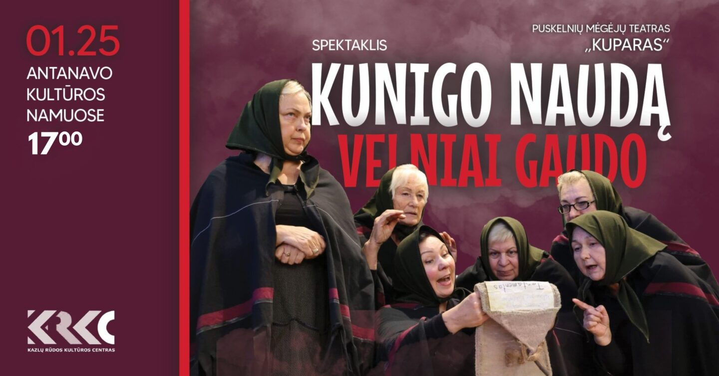 Spektaklis „Kunigo naudą velniai gaudo“