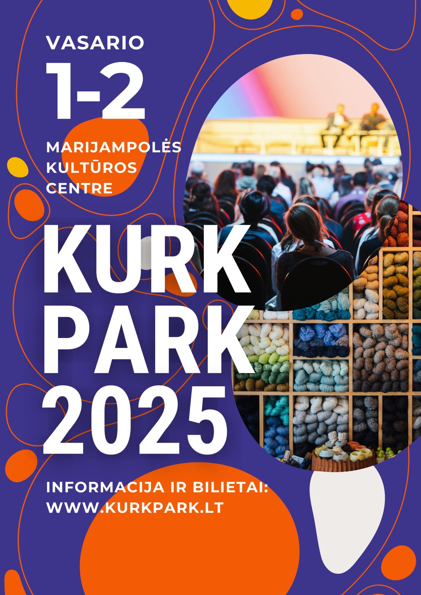 Verslių kūrėjų festivalis KURK PARK 2025 