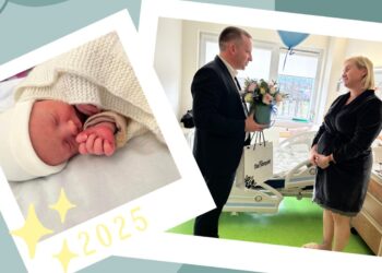 Pasveikintas pirmasis šių metų naujagimis Marijampolėje