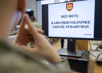 Sudarytas virš 25 tūkst. šaukiamųjų į nuolatinę privalomąją pradinę karo tarnybą sąrašas