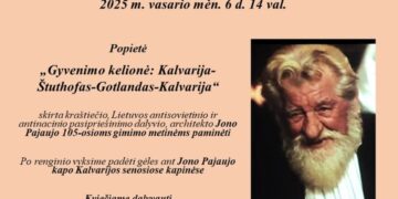 Popietė „Gyvenimo kelionė: Kalvarija-Štuthofas-Gotlandas-Kalvarija“