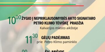 Vasario 16-osios minėjimas Kalvarijoje