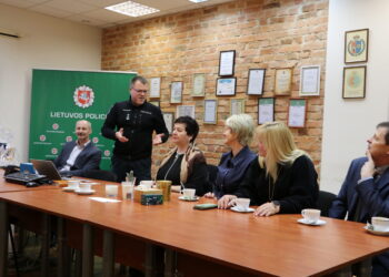 Pristatyta kasmetinė Kalvarijos policijos komisariato ataskaita