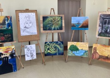 Kalvarijos meno ir sporto mokykloje įvyko mokinių dailės olimpiada