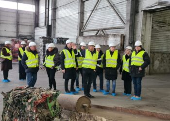 Kalvarijos savivaldybės atstovai apsilankė Marijampolės apskrities atliekų tvarkymo centre