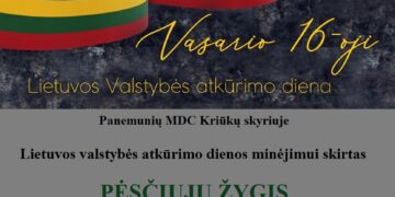 Lietuvos valstybės atkūrimo diena Kriūkuose